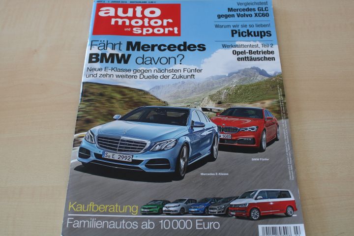 Deckblatt Auto Motor und Sport (02/2016)